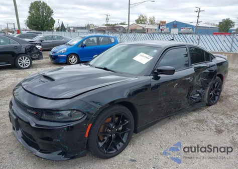 2023 Dodge Charger Gt из США, поврежденный, VIN 2C3CDXHG6PH529233